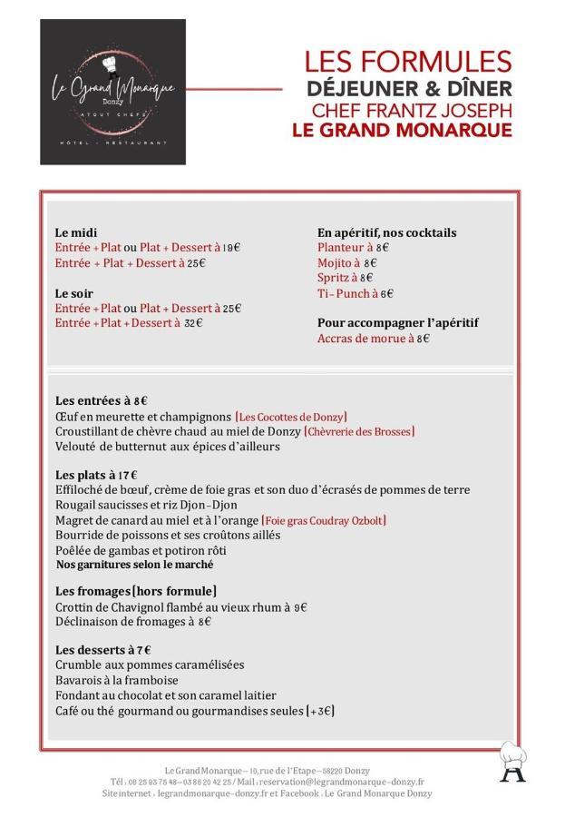 Готель Le Grand Monarque Donzy Екстер'єр фото